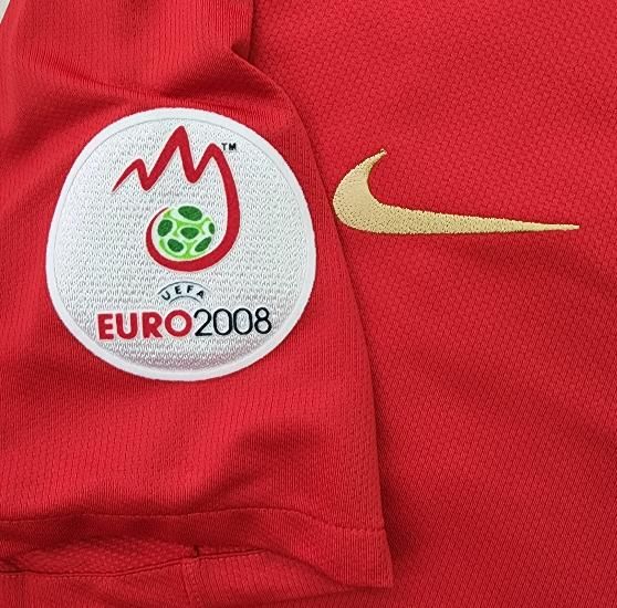 ポルトガル（H) EURO 2008 ロナウド＃7+ マッチデイ ＆ パッチ