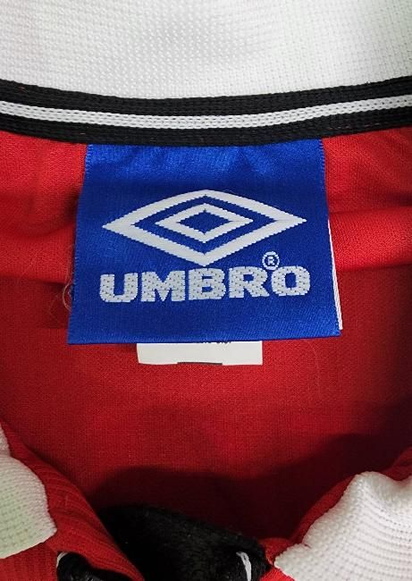 UMBRO　1999 マンチェスターユナイテッド　ベッカム　パッチ付き マンチェスターユナイテッド(Manchester United)99-00 A