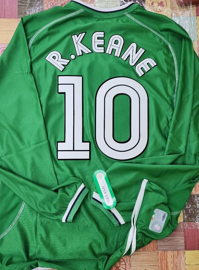 アイルランド代表 UMBRO 正規品 長袖ユニフォーム 2002 アイルランド