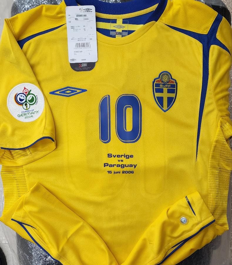 スウェーデン（H）2006 W杯 イブラヒモビッチ＃10 +