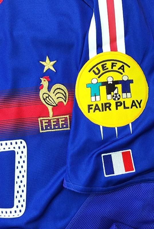 【新品/タグ付き】EURO2000 フランス代表♯10ジダン 【XLサイズ相当】 新品/タグ付き】EURO2000 フランス代表♯10ジダン 【XLサイズ