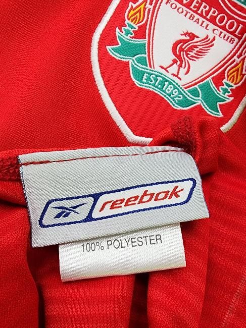 【PLパッチ付き】ジェラード ＃８ リバプール ０４／０５（H）Reebok PLパッチ付き】ジェラード ＃8 リバプール 04／05（H