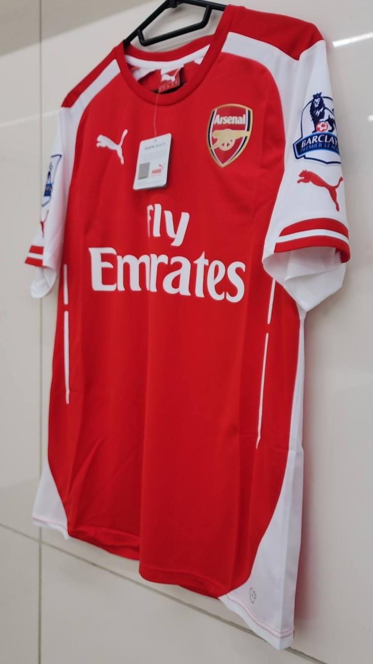 アーセナル ホーム #11 エジル サッカー ユニフォーム アーセナル（H)14/15 エジル＃11 + EPLパッチ付き！