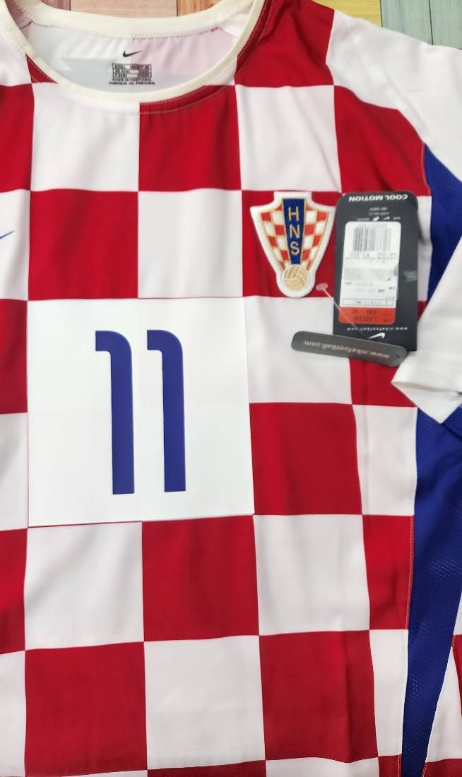 クロアチア（H）2002 日韓W杯 ボクシッチ＃11 + パッチ付き！