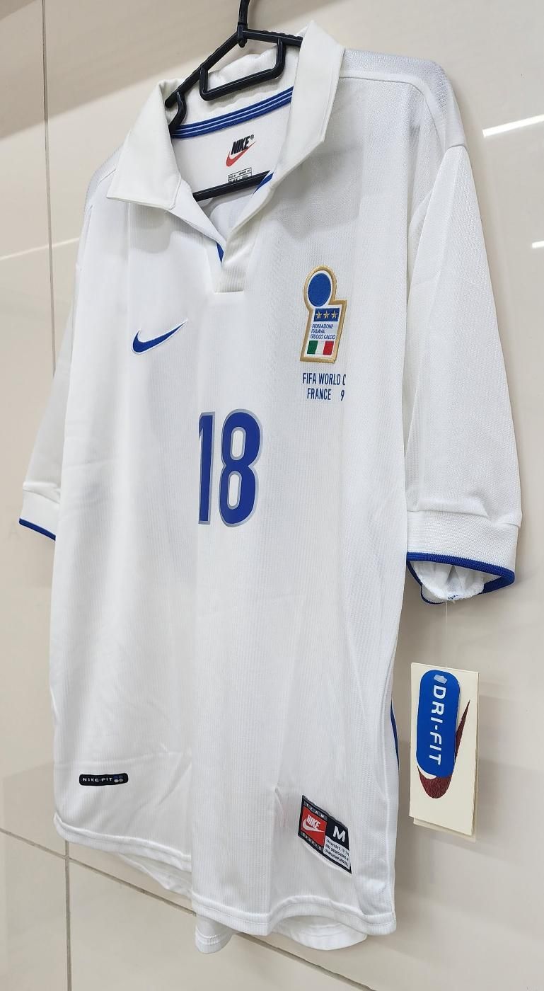 イタリア（A）1998 フランスW杯 BAGGIO R,#18 + WC 98 胸
