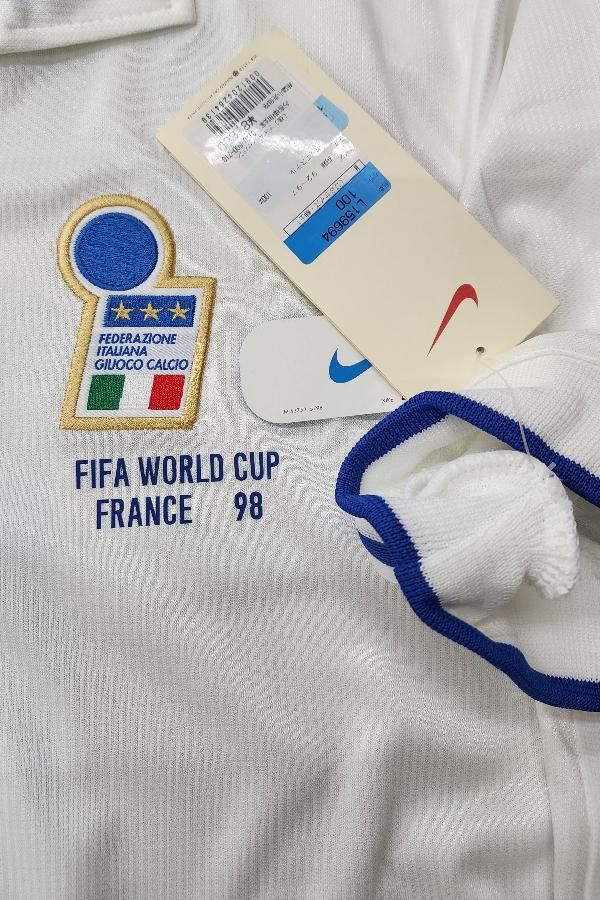 イタリア（A）1998 フランスW杯 BAGGIO R,#18 + WC 98 胸