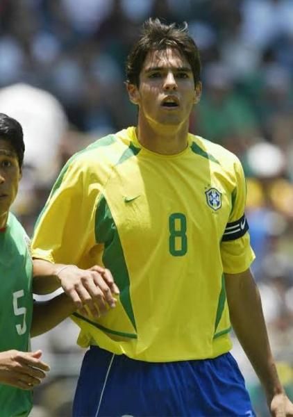 マーク違い] ブラジル代表 2008 Nike ホーム半袖 ユニフォーム