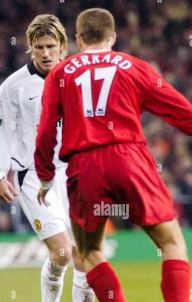 リバプール（H）03/04 ジェラード＃17 + EPLパッチ付き！