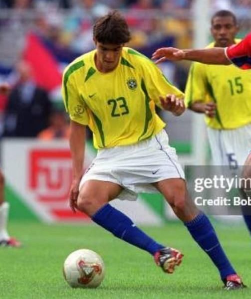 ブラジル代表 02 日韓w杯　home ユニフォーム 選手支給モデル ブラジル代表】日韓W杯2002年 ユニ 選手支給