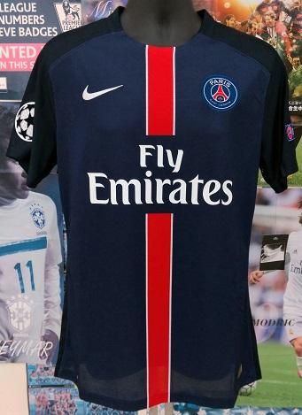 PSG（H)15/16 選手用 CL用 カバーニ＃9
