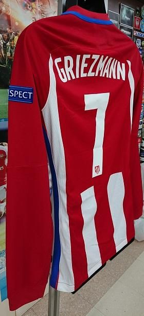【選手支給/正規品】アトレティコ・マドリード 16/17 ＃9トーレス 長袖 アトレティコ、マドリード（A） 16/17 選手支給、長袖 F