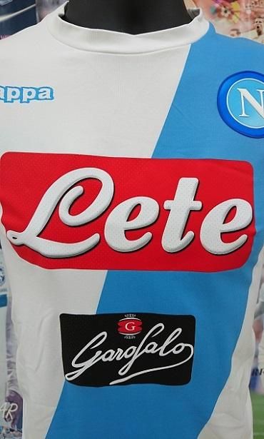 ナポリ(A) 16/17 オーセンティック メルテンス#14 + Lega calcioパッチ付。