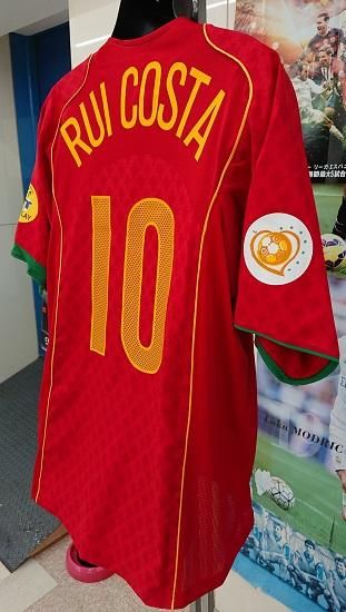 新品未使用 ルイ・コスタ ポルトガル代表 EURO2000パッチ付き