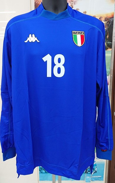 イタリア代表　04〜05年　バッジョ　XL丈半袖