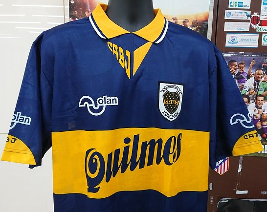 ボカJrs （H) １９９６ Quilmes ９０周年 マラドーナ＃１０