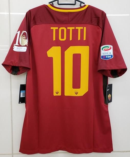 {美品} 08-09 シーズン　ローマ　ユニフォーム　トッティ totti