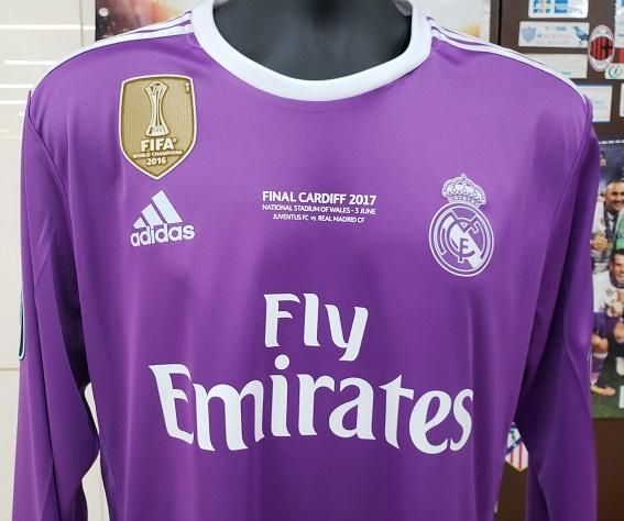 レアル、マドリード（A）16/17選手支給 長袖 UEFA CL 決勝戦
