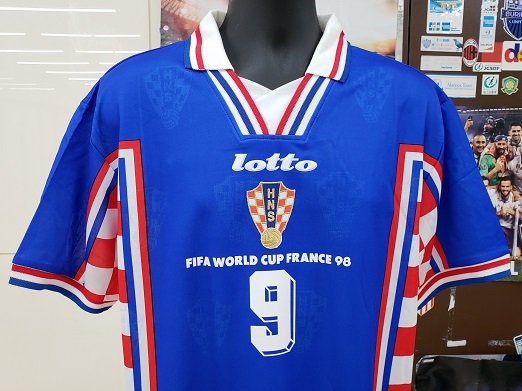 クロアチア（A）FIFA WORLD CUP FRANCE 98付 スーケル＃９