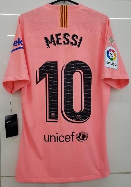 100％の保証 バルセロナ 【MESSI】メッシ 選手支給 17/18 ユニフォーム