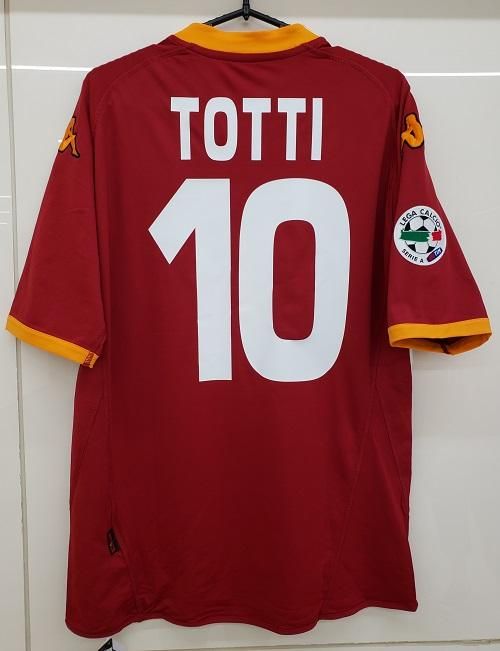 代引き不可】 AS ROMA ユニフォーム トッティ\