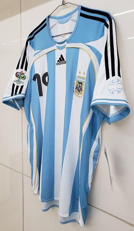 アルゼンチン（H） オーセンティック 2006 ドイツW杯 メッシ＃19