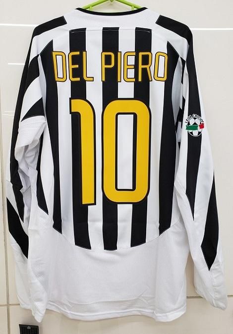 JUVENTUS DELPIERO ユベントス デルピエロ 長袖ユニフォーム - www