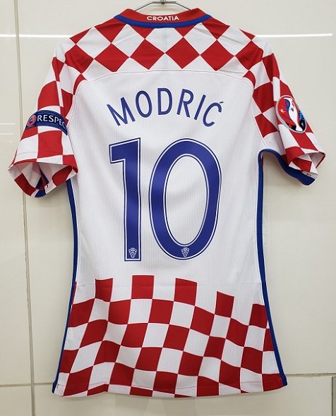 クロアチア H Euro 16 選手支給 モドリッチ １０