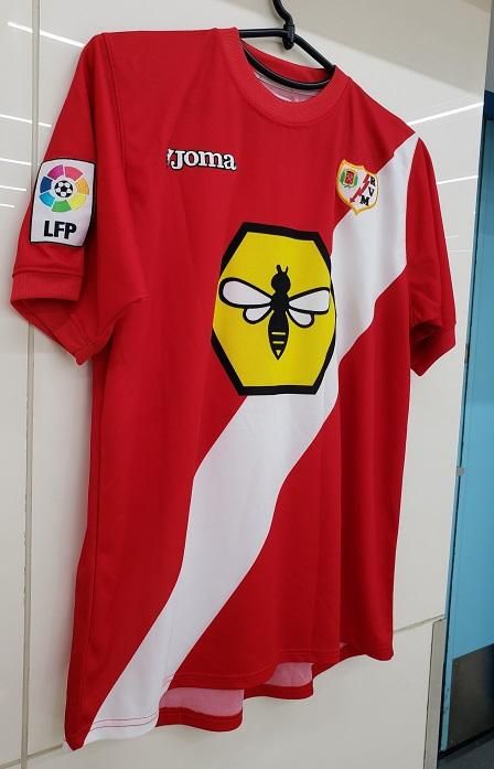 99-00(H) ラージョ・バジェカーノ　ユニフォーム　半袖　デッドストック ラージョ・バジェカーノ ユニフォームショップ Rayo Vallecano