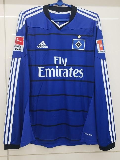 ハンブルガーSV （A）10/11 選手支給 長袖 トロホウスキ＃15