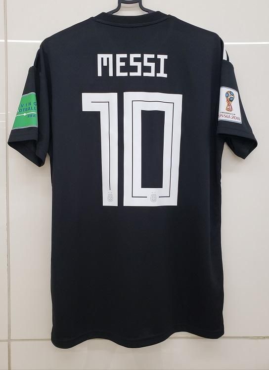 【正規品】メッシ アルゼンチン 2018 ロシアW杯ユニフォーム アルゼンチン（A）ロシアW杯2018 メッシ＃10 MTD