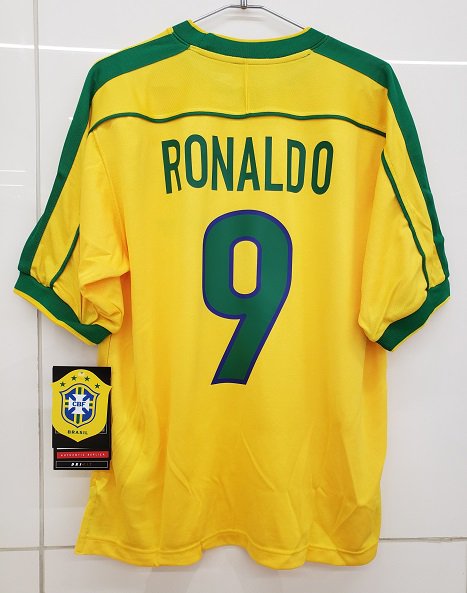 1998年 フランスワールドカップ ブラジル代表 レプリカユニホーム セレソン