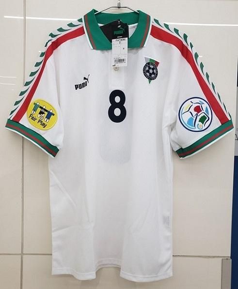 ブルガリア代表（H）EURO1996 ストイチコフ＃8 + EUROパッチ付！