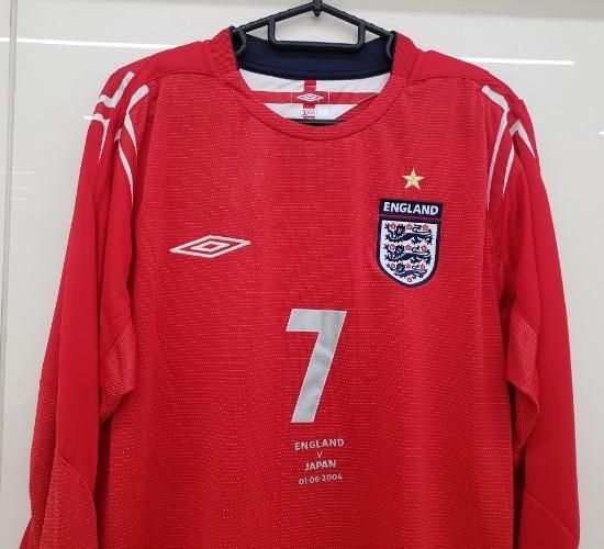 新品未使用 1996 イングランド代表 ベッカム7番 アウェイ