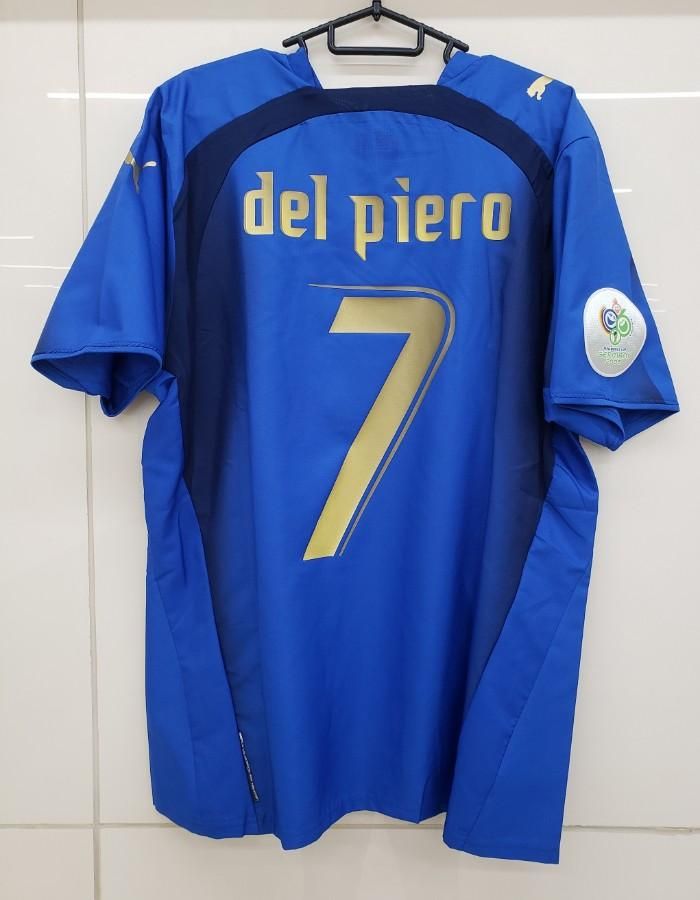 02W杯イタリア(A)#7デル・ピエロ L オーセンティック DEL PIERO