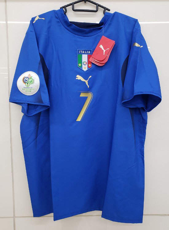 02W杯イタリア(A)#7デル・ピエロ L オーセンティック DEL PIERO