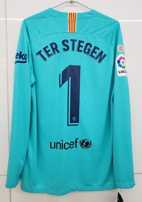 FCバルセロナ（GK) 19/21 シュテーゲン＃1 Ligaパッチ