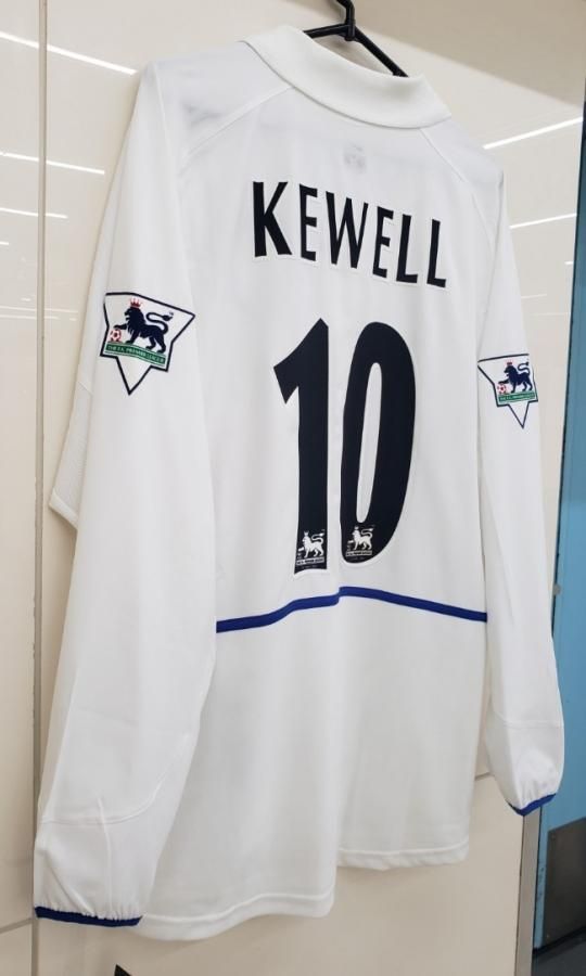 kewell キューウェル サイン入り ユニフォーム リーズユナイテッド 