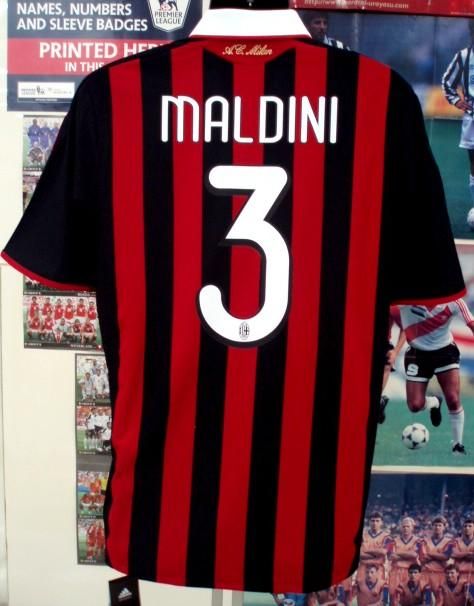 ACミラン 06-07 MALDINI M パオロ・マルディーニ 長袖 新品 - ウェア