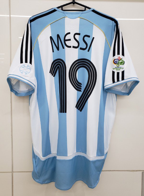 アルゼンチン代表 2006W杯 #19 メッシ ユニフォーム - ウェア