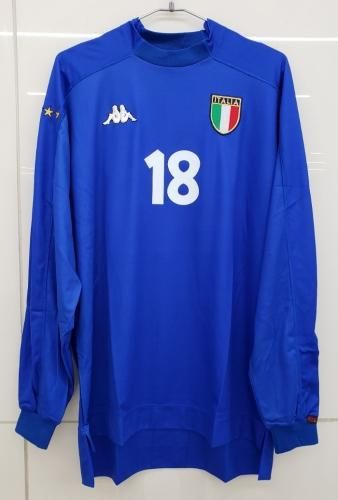 希少00年イタリア代表ミレニアムイタリア聖年記念試合ユニフォーム　バッジョ#18 希少00年イタリア代表ミレニアムイタリア聖年記念試合