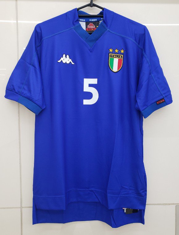 正規品、カンナヴァーロ選手　イタリア代表ユニホーム