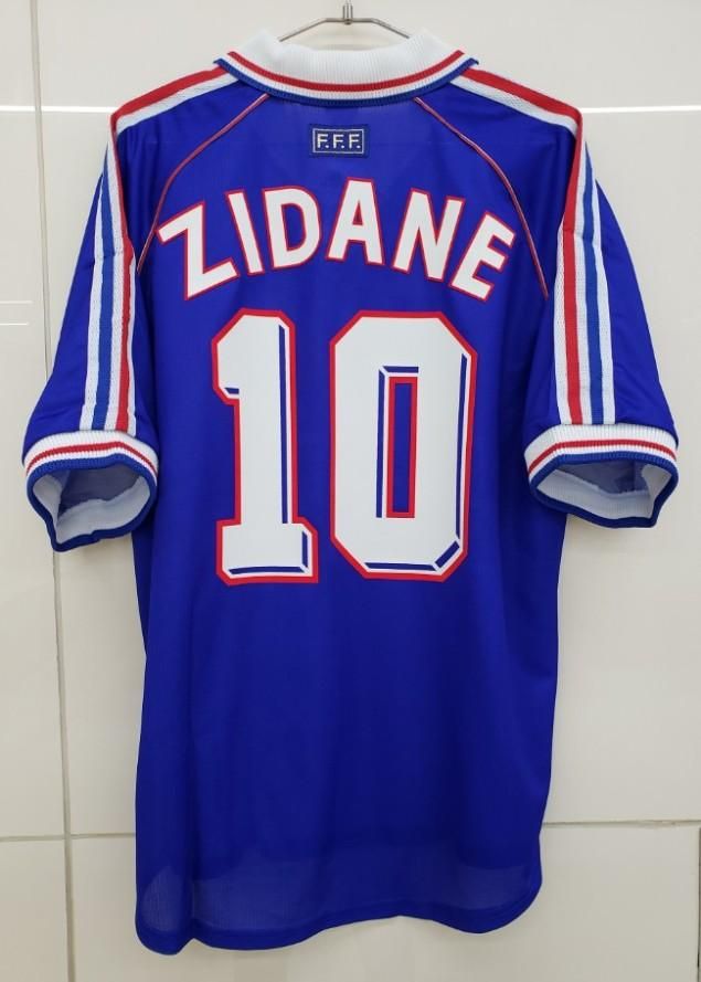 ビンテージ ジダン ZIDANE フランス代表 サッカー マフラー 日本未発売-