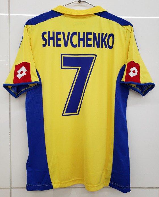 ウクライナウクライナ代表 ユニフォーム #7 シェフチェンコ サッカー 