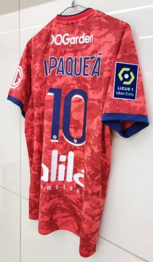 リヨン（A）21/22 L , パケタ＃10 + Ligu1パッチ ＆ フル