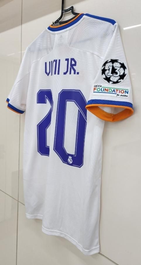 レアルマドリード（H）UEFA CL FINAL 2022 N&N ＆ パッチ2個 +