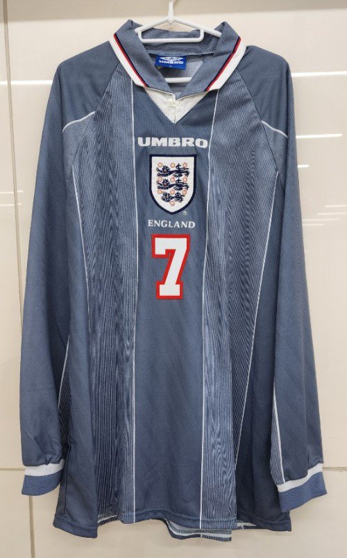 サッカーUMBRO 1996 イングランド代表ユニフォーム　英国製