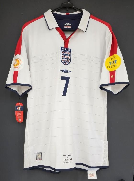 イングランド(H) EURO 2004 ベッカム#7 マッチデイ付 イングランド(H) EURO 2004 ベッカム#7 マッチデイ付