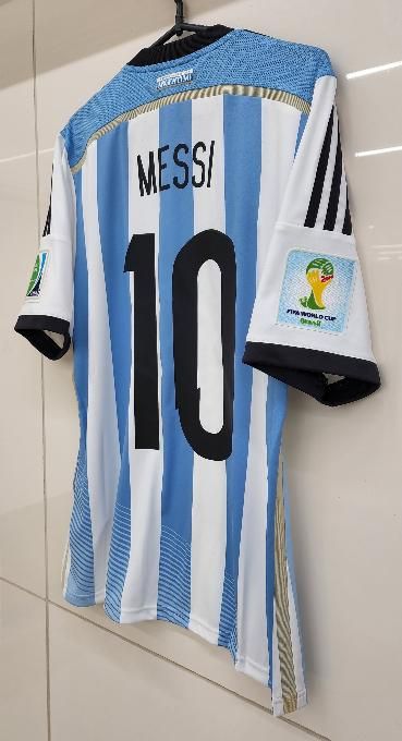 アルゼンチン代表 バルセロナ メッシ 2014W杯準決勝戦ユニフォーム PSG アルゼンチン代表 バルセロナ メッシ 2014W杯準決勝戦