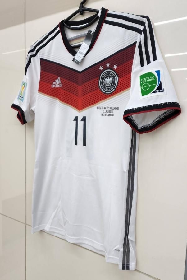 【新品タグ付き】ドイツ代表/ミロスラフ・クローゼ/A/2014W杯仕様 ドイツ代表（A）2014 W杯 クローゼ＃11 + マッチデイ