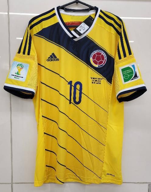 2014 ブラジルW杯 コロンビア代表 ハメス 新品紙タグ付き